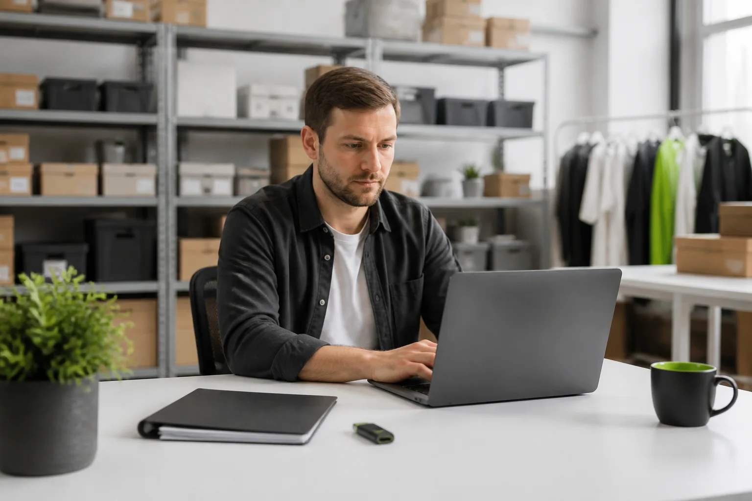 Предприниматель готовит документы для закрытия расчётного счёта дистанционно